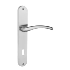 RICCO pajzsos ajtókilincs szálcsiszolt nikkel 90 mm BB