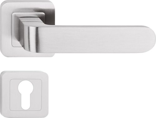 RIO ajtókilincs kerek rozettás szatén nikkel PZ