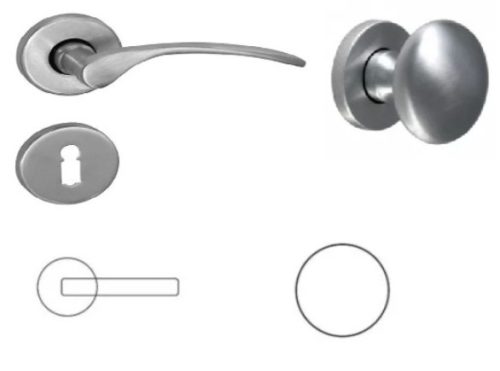 Satin chrome surface BB Button/Handle