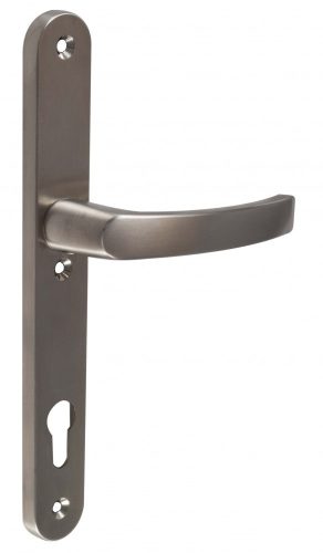 Hero Oval Security Satin Chrome Security Handle 90 PZ