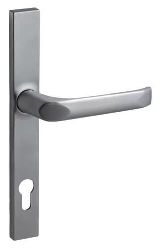 Hero Quadrat Sicherheits Türknauf aus satiniertem Chrom 92 Stück