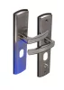 Set de mânere de ușă de securitate Hisec cu iluminare amplificată dreapta 72 PZ