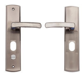 Hisec Security Door Handle Set Left Simple 72 PZ