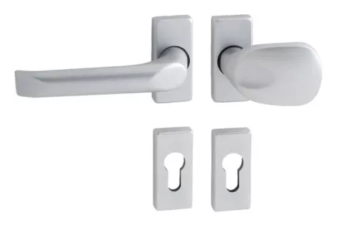 Felix Sicherheit Matt Chrom Knopf/Türknauf PZ