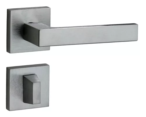 Italian Nostalgia Securitate Rozetă pătrată WC suprafață crom satinat