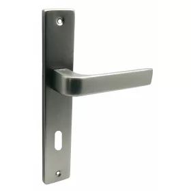 Soleno ajtókilincs pajzsos Nikkel 90 mm BB