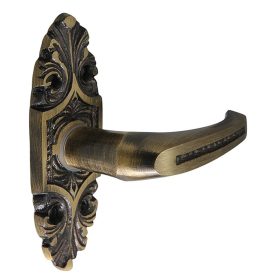   Barokový starožitný drhnutý povrch v tvare "L".