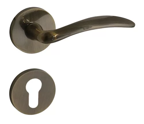 Olive Rotunda Rozetă Antic Periată Suprafață PZ