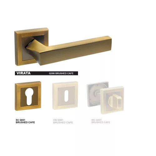 Virata Rozetă pătrată Suprafață antică frecat PZ