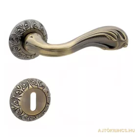   Antique Körrozettás Antik Súrolt Felület BB  Gomb/Kilincs