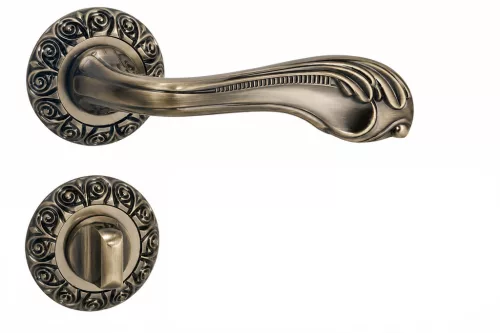 Antique Körrozettás Antik Súrolt Felület WC