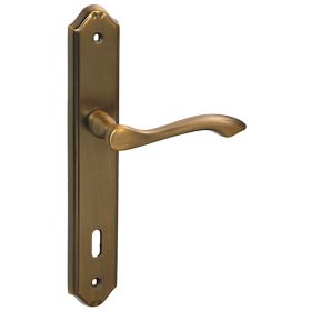 Klamka Madeira Antyczna szczotkowana powierzchnia 90 mm BB