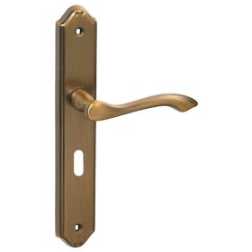 Klamka Madeira Antyczna szczotkowana powierzchnia 55 mm BB