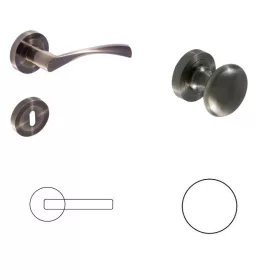   Gréta Pro Abgerundetr Antiquität gescheuertr PZ Knopf/Knopf