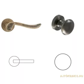 Tosca Antic cu suprafață curățată BB Buton/Maner