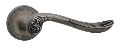 Rozetă rotundă Tosca Suprafață curățată antic Doar mâner pe rozeta superioară