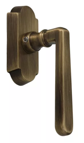 Italian ALT WIEN Suprafață curățată antică Mâner mare pentru jumătate de fereastră cu mecanism de poziționare