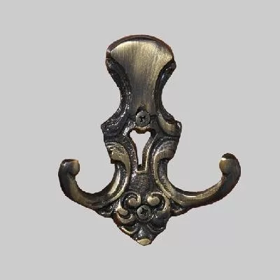 Umeraș mic baroc suprafață periată antică