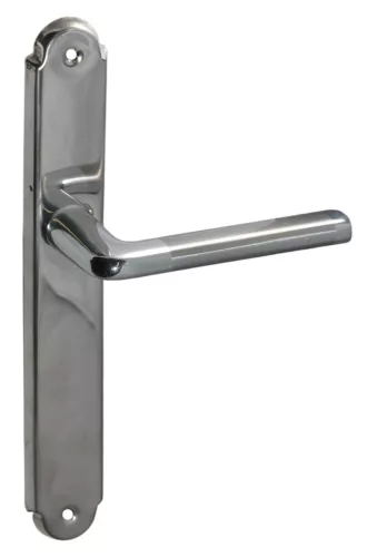 Lindo-Viola Suprafață cromată satinată fără orificiu (cu dimensiuni selectabile)