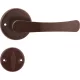 FESTETT ajtókilincs kerek rozettás barna WC