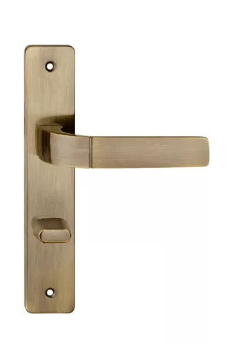 PRIMA pajzsos ajtókilincs antik 90 mm WC