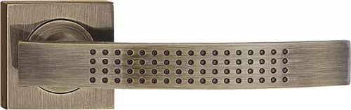 ASTRA ajtókilincs szögletes rozettás antik Csak kilincs felső rozettán