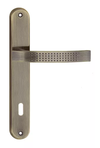 ASTRA pajzsos ajtókilincs antik 90 mm BB