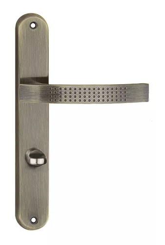 ASTRA pajzsos ajtókilincs antik 78 mm WC