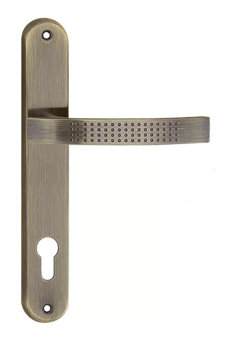 ASTRA pajzsos ajtókilincs antik 88 mm PZ