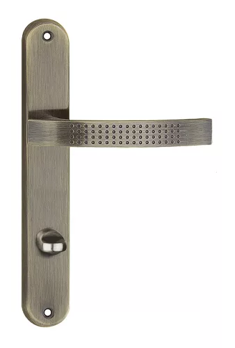 ASTRA pajzsos ajtókilincs antik 88 mm WC