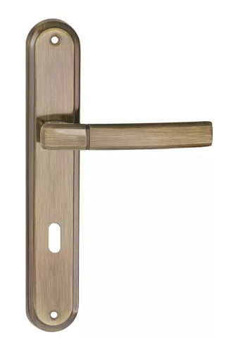 CAMILA pajzsos ajtókilincs antik 72 mm BB