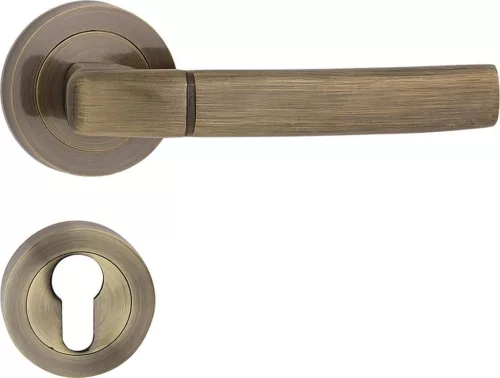 CAMILA ajtókilincs kerek rozettás antik PZ