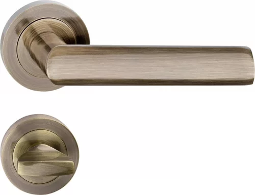 DARO ajtókilincs kerek rozettás antik WC