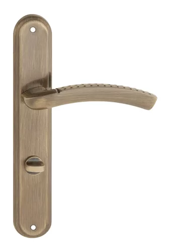 EVA pajzsos ajtókilincs antik 90 mm WC