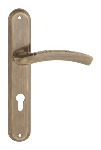 EVA pajzsos ajtókilincs antik 72 mm PZ