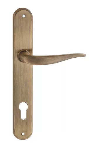 MONICA pajzsos ajtókilincs antik 90 mm PZ