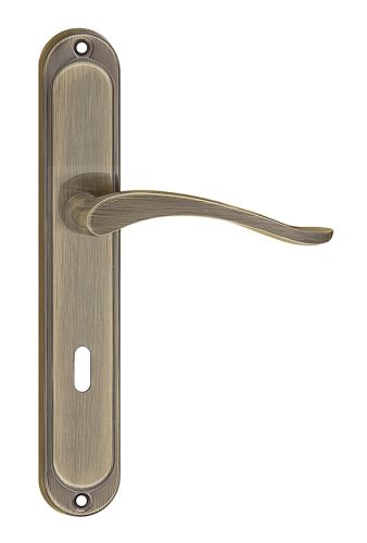 NICOLE/BALEN pajzsos ajtókilincs antik 72 mm BB