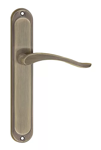 NICOLE/BALEN pajzsos ajtókilincs antik Lyuk nélkül