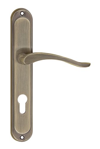 NICOLE/BALEN pajzsos ajtókilincs antik 72 mm PZ