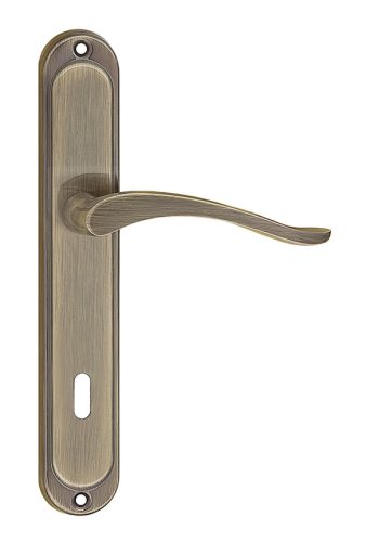 NICOLE/BALEN pajzsos ajtókilincs antik 88 mm BB