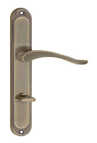 NICOLE/BALEN pajzsos ajtókilincs antik 88 mm WC