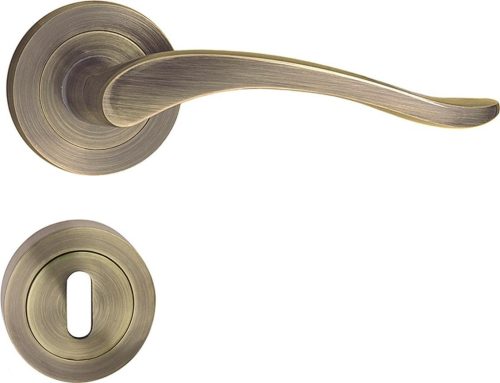 NICOLE/BALEN ajtókilincs kerek lapos antik BB