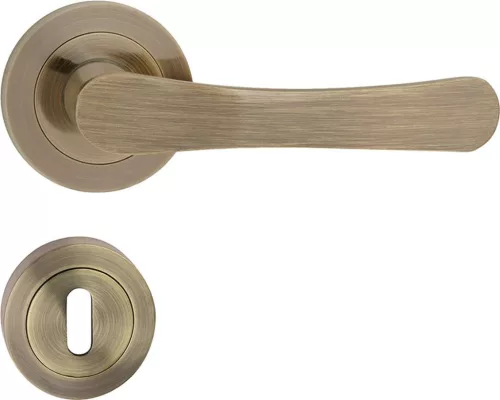 SYDNEY ajtókilincs kerek rozettás antik BB