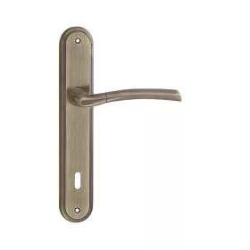 ZORBA pajzsos ajtókilincs antik 90 mm BB