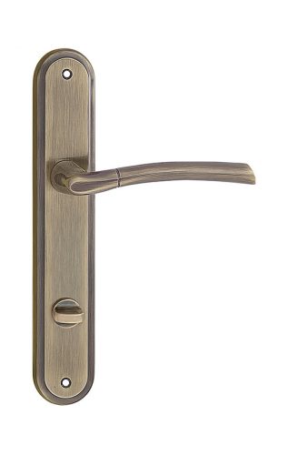 ZORBA pajzsos ajtókilincs antik 55 mm WC