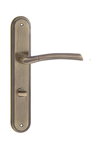 ZORBA pajzsos ajtókilincs antik 78 mm WC