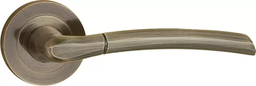 ZORBA ajtókilincs kerek rozettás antik Csak kilincs felső rozettán