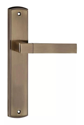 BÉTA pajzsos ajtókilincs antik Lyuk nélkül