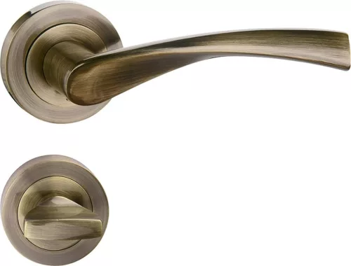 DIANA ajtókilincs kerek rozettás antik WC