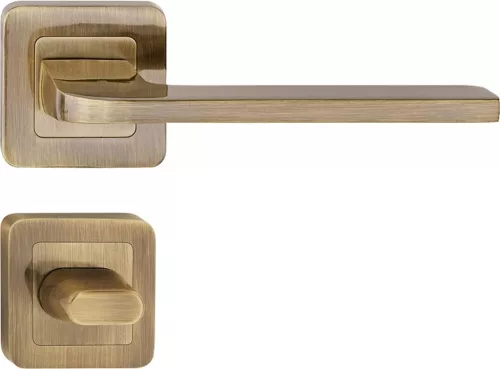 FIESTA ajtókilincs négyzetrozettás antik WC